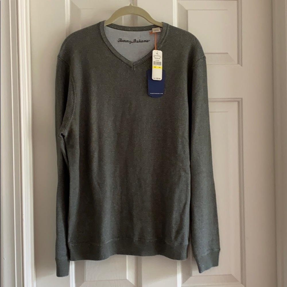 Tommy Bahama NWT silk and cotton sweater